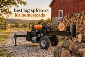 best log splitters for homesteads
