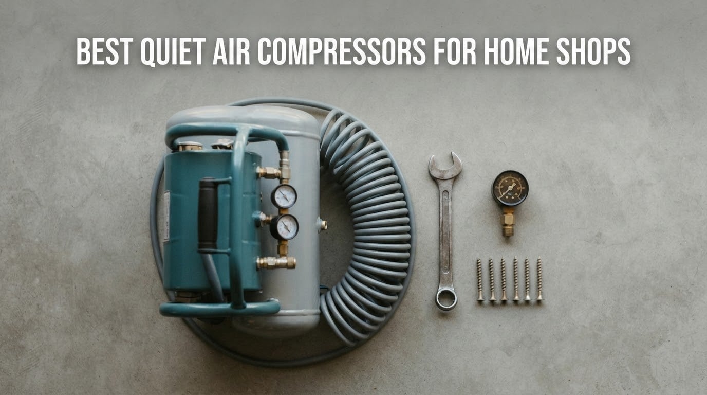 best quiet air compressors for home shops