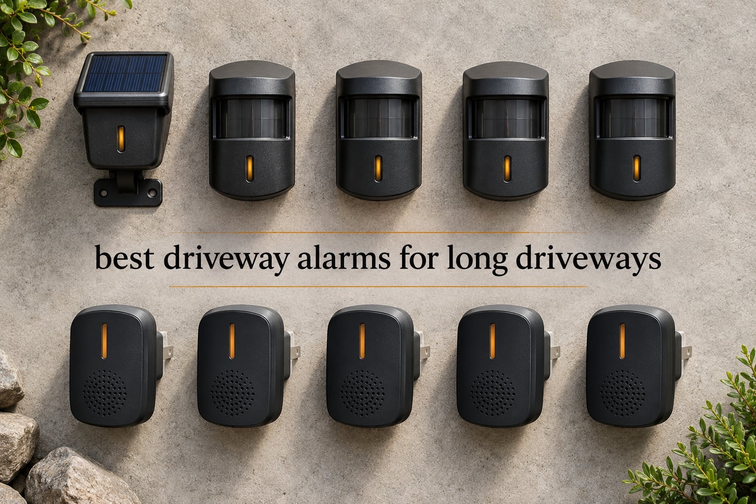 best driveway alarms for long driveways