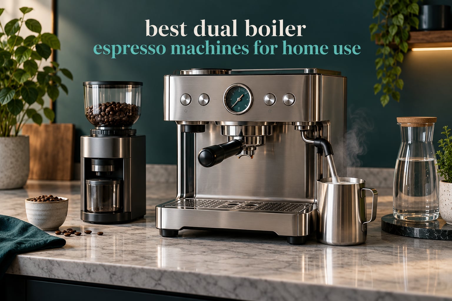 best dual boiler espresso machines for home use
