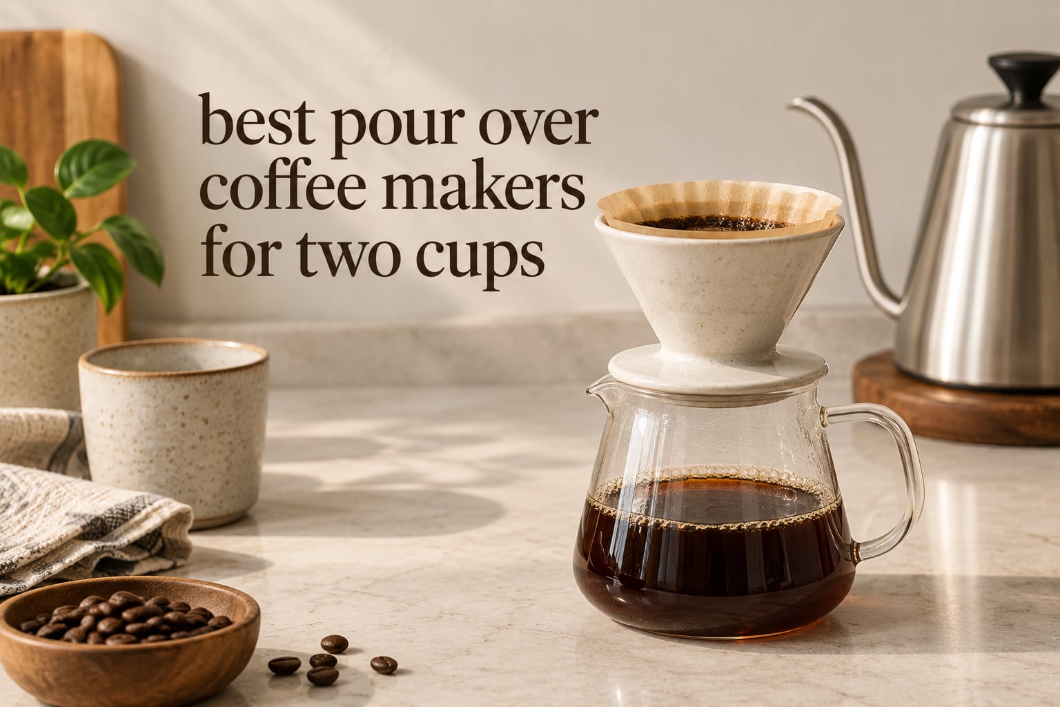 best pour over coffee makers for two cups