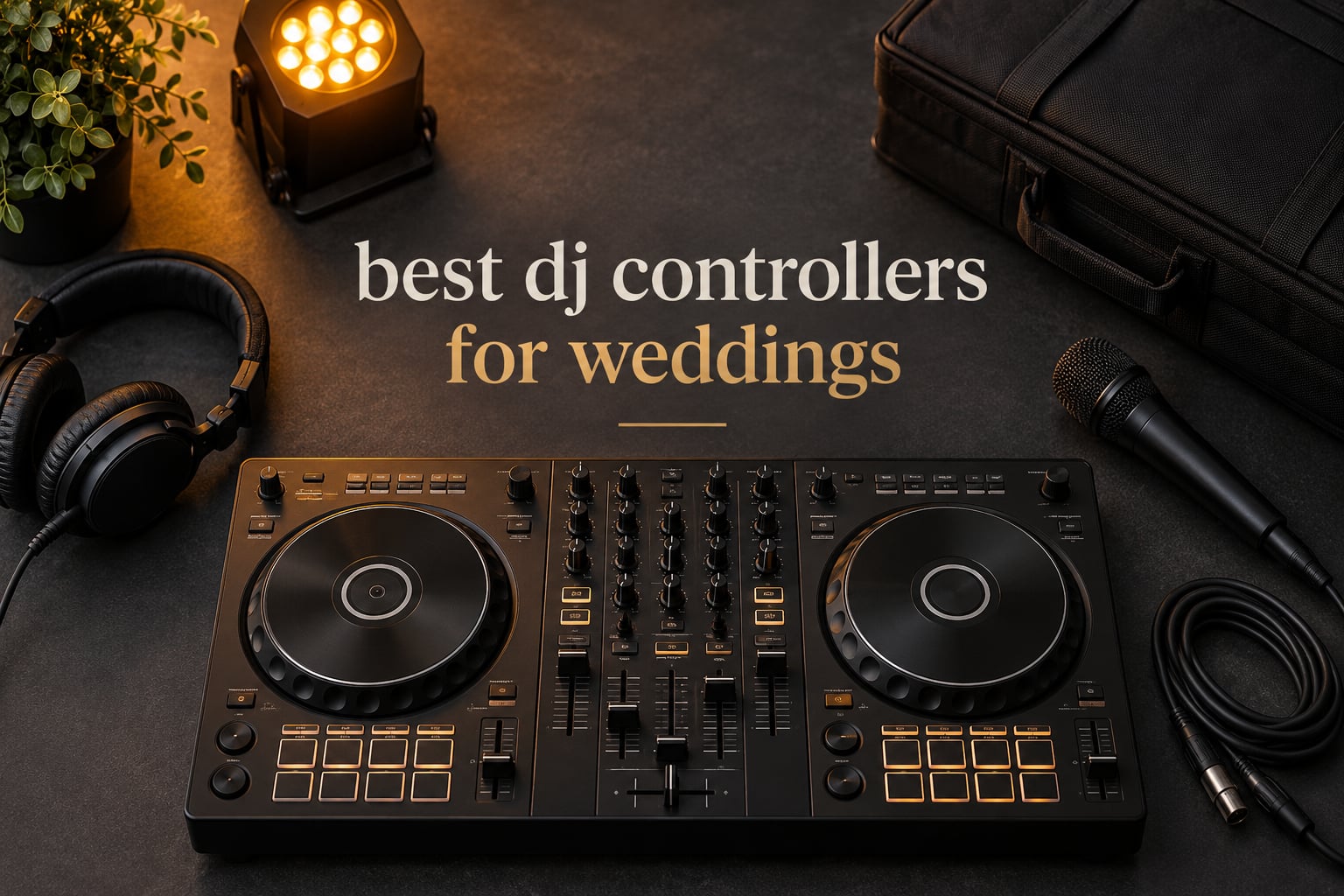 best dj controllers for weddings