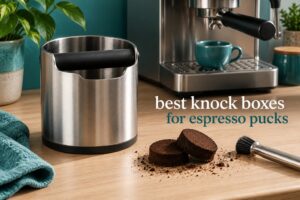 best knock boxes for espresso pucks
