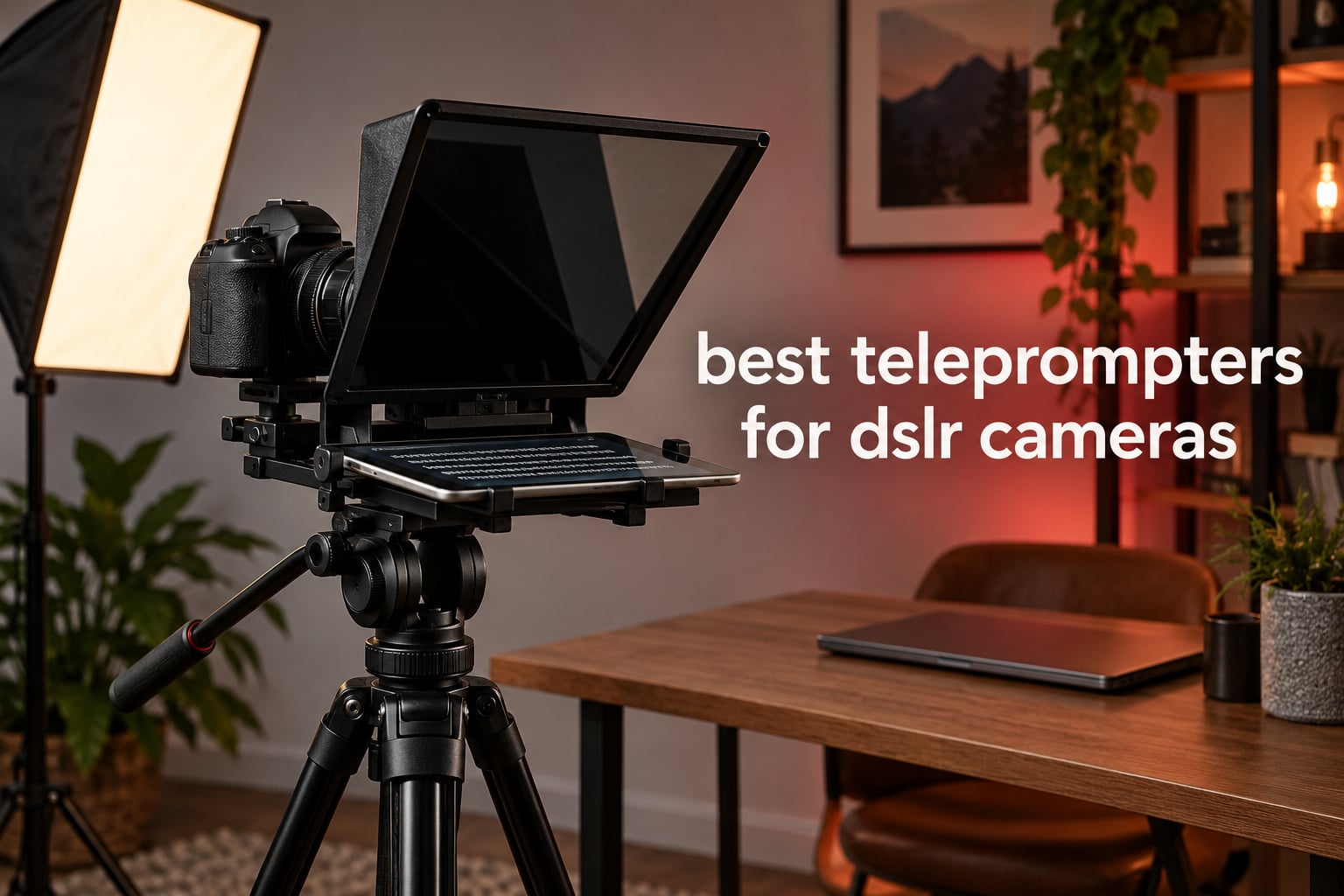 best teleprompters for dslr cameras