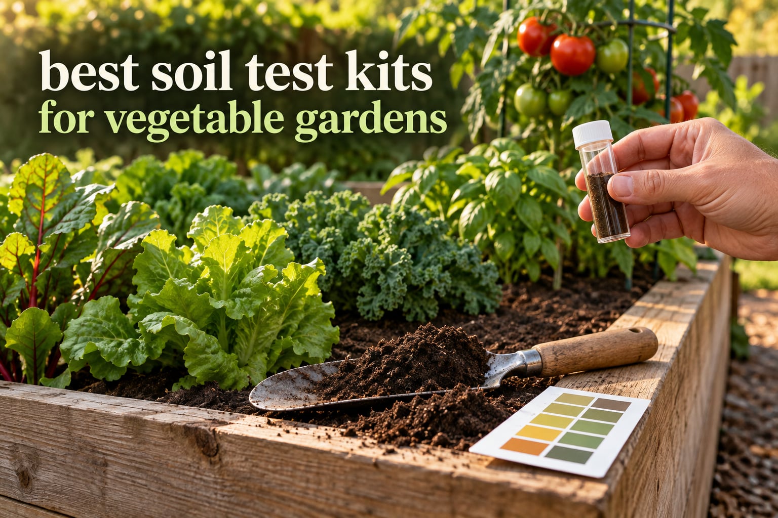 best soil test kits for vegetable gardens