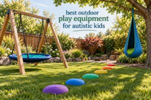 best outdoor play equipment for autistic kids