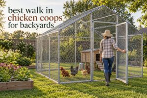 best walk in chicken coops for backyards