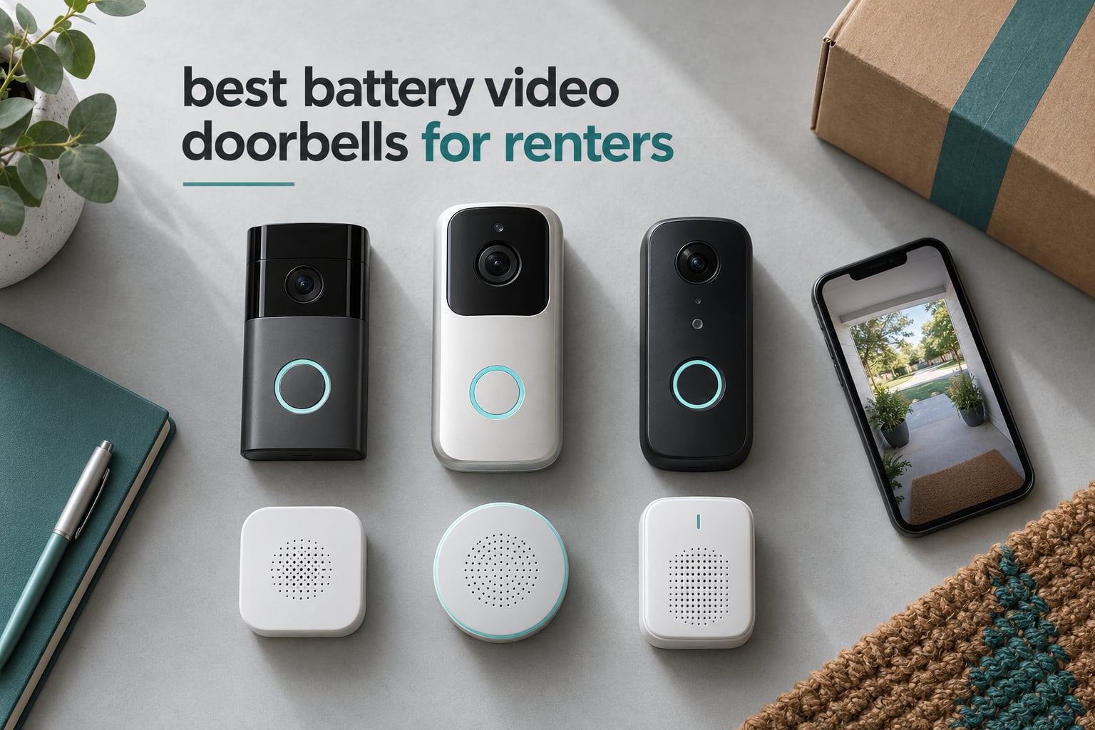 best battery video doorbells for renters