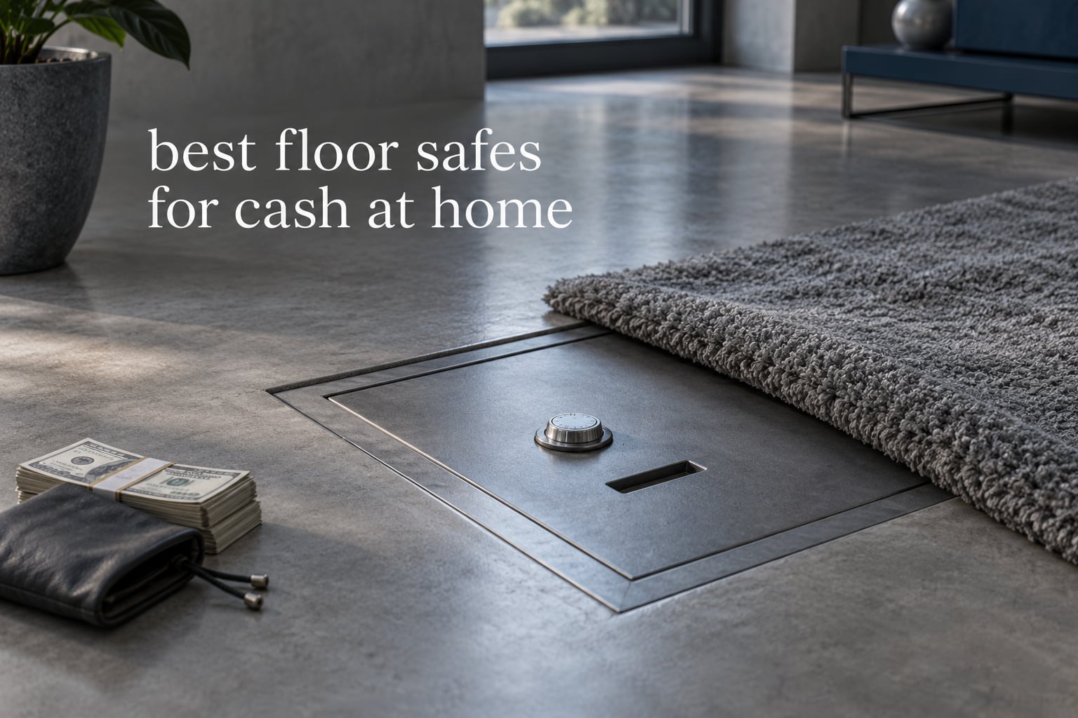 best floor safes for cash at home