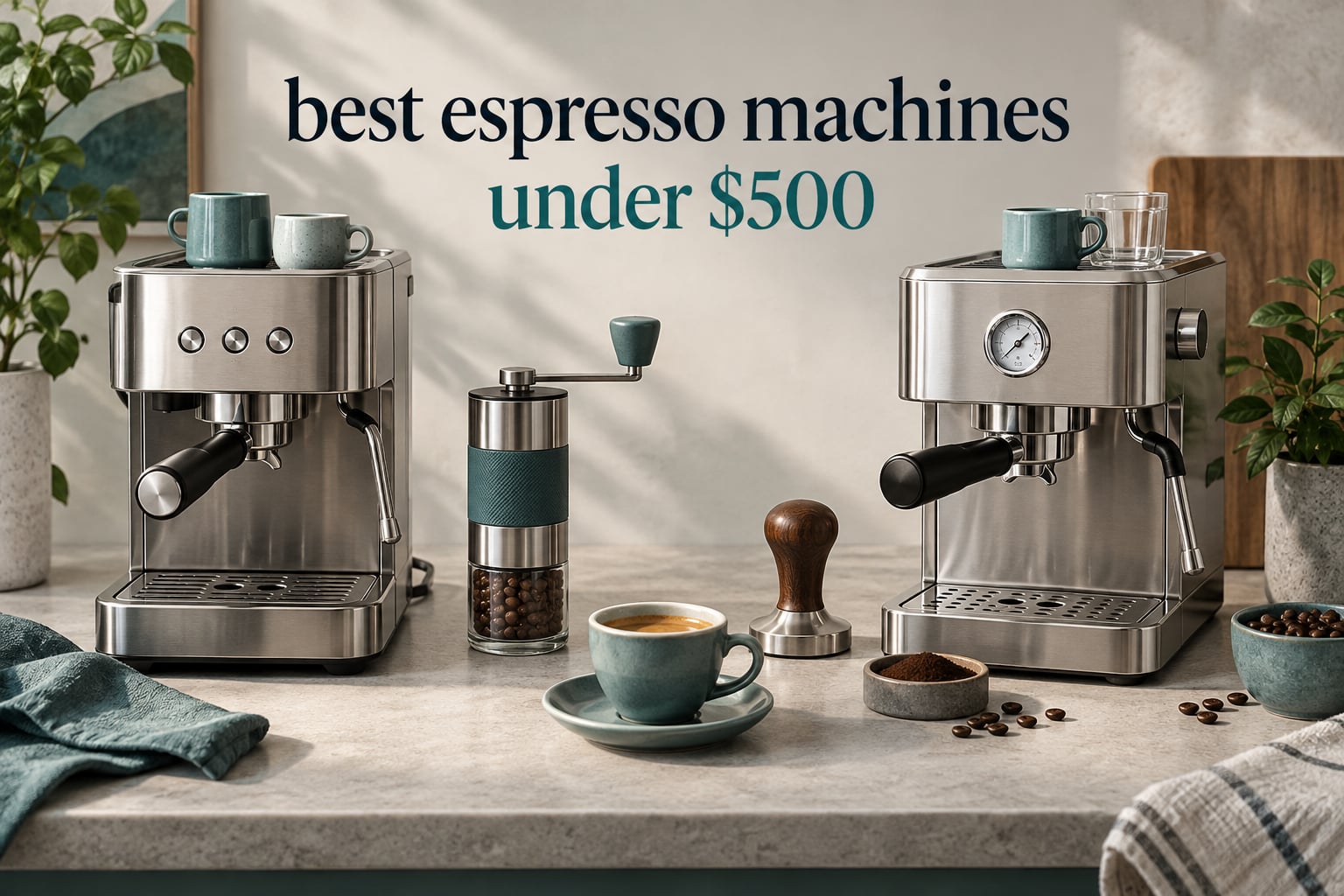 best espresso machines under $500