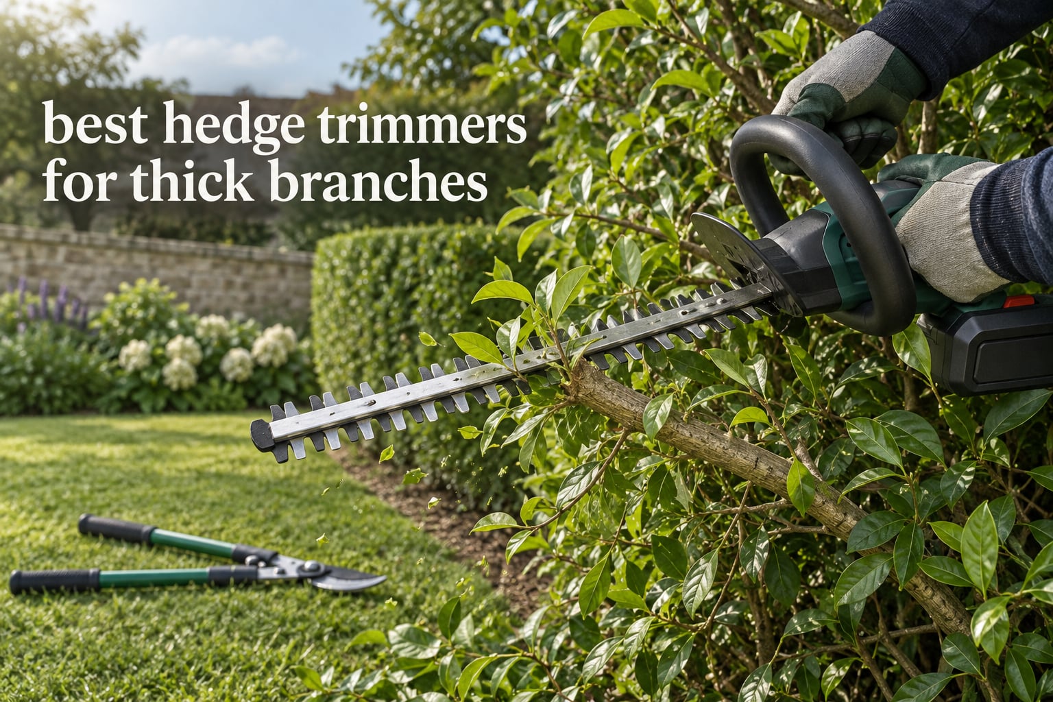 best hedge trimmers for thick branches