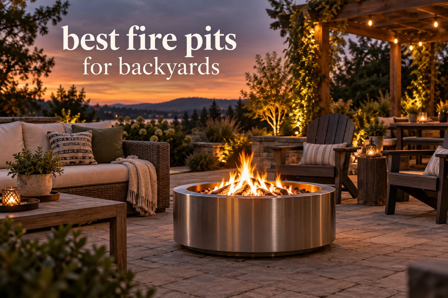 best fire pits for backyards