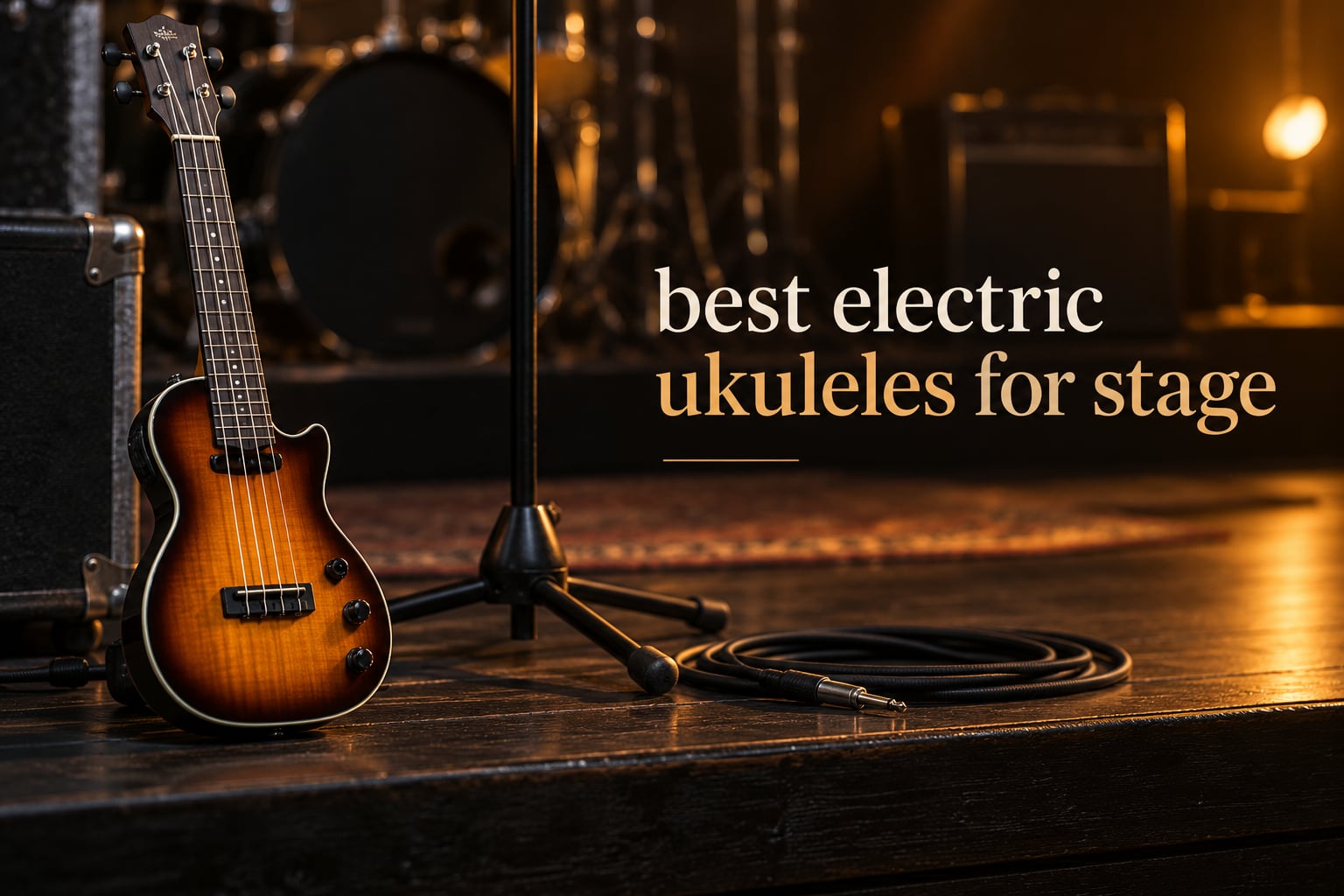 best electric ukuleles for stage
