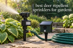 best deer repellent sprinklers for gardens