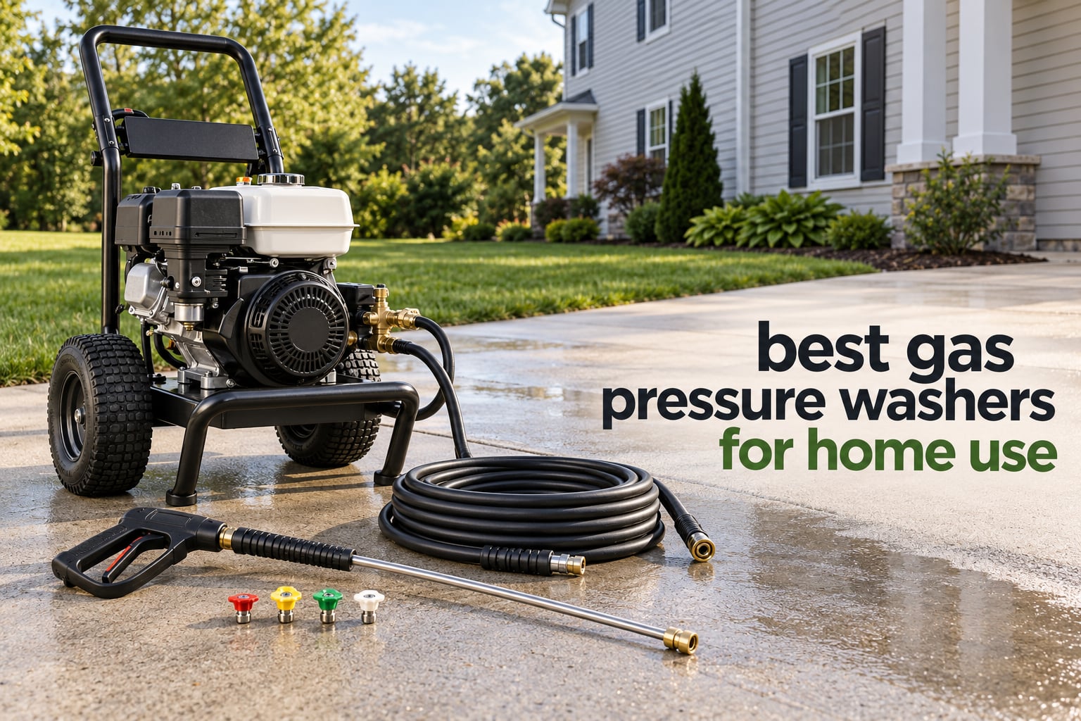 best gas pressure washers for home use